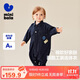 迷你巴拉寶寶仿牛仔外出連體衣男女寶復古工裝風(fēng)衣服秋季新款2025新品