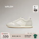 NormanWalsh【彭昱暢同款】ALTA系列 小眾設計華夫復古運動(dòng)休閑男女慢跑鞋 米白色/白灰色 41