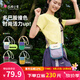花間公主原創(chuàng  )夏日新品撞色斜挎手機包時(shí)尚出游多巴胺包輕便小包出游季 紫拼米白色