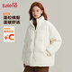 班尼路（Baleno）美式復古面包服女2025新款冬季百搭寬松保暖棉服棉衣外套大碼女裝