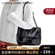 CinvaiKrose包包女包輕奢單肩流浪包女士包包新款2025斜挎包女款 黑色