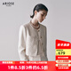 艾諾絲雅詩【商場同款】2025春秋新款氣質優(yōu)雅小香風短外套長袖女士40121020 奶油米 M