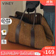 viney新款托特包包女包品牌手提包單肩包生日禮物送女友老婆 【深棕色】高級感實(shí)用輕奢通勤帆布包 時(shí)尚大容量百搭休閑大包