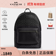 蔻馳（COACH）【雙11狂歡】男包男士大號時(shí)尚潮流實(shí)用雙肩背包送男生禮物 黑色印花