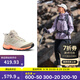 迪卡儂徒步鞋女戶(hù)外休閑登山鞋女防滑防水透氣春秋中幫 MH500 淺白堊灰 37