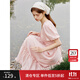 范思藍恩茶歇法式氣質(zhì)連衣裙女夏季2024新款田園風(fēng)度假長(cháng)裙12506 玫瑰粉 S