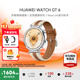 華為（HUAWEI）手表WATCH GT 6【七倉次日達】運動(dòng)智能兩周續航藍牙通話(huà)體溫血氧心率監測健康送男女朋友禮物pro5 41mm馬鞍棕【皮表帶+貼膜】