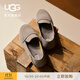 UGG春季女士休閑舒適純色平底樂(lè )福鞋雙鞋墊時(shí)尚單鞋豆豆鞋1147350 SKP| 煙羽灰色| 38