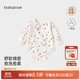 babylove【紡軟織柔】嬰兒包屁衣春秋季純棉男女寶寶三角連體哈衣爬爬服