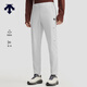 DESCENTE迪桑特RUNNING跑步運動(dòng)健身防風(fēng)防潑水男士梭織運動(dòng)長(cháng)褲 LG-淺灰色 XL (180/88A)