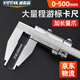 SYNTEK大量程游標卡尺高精度長(cháng)爪工業(yè)級測量尺油標卡尺500mm爪長(cháng)100mm