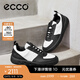 愛步（ECCO）板鞋男 男士休閑鞋拼色厚底男鞋明星同款 街頭720 520814 HL 黑色/白色52081450669 40