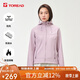 探路者（TOREAD）軟殼服女 秋冬戶(hù)外防風(fēng)保暖加絨軟殼衣徒步旅行夾克衫登山服外套