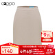 G2000【商場(chǎng)同款/鉛筆裙】女裝2025春秋通勤半身裙西裙 卡其色鉛筆裙19寸 L （38）