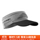 XBIONIC銀狐4.0運動(dòng)空頂帽 男女戶(hù)外馬拉松跑步越野遮陽(yáng)吸汗 無(wú)煙煤/銀色 L