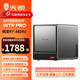 天鋇WTR PRO迷你電腦主機(jī) 銳龍R7桌面PC四硬盤位NAS型電腦整機(jī) 雙2.5G網(wǎng)口家庭網(wǎng)盤DIY發(fā)燒臺式機(jī) AMD R7-5825U 32G內(nèi)存1TB NVME硬盤