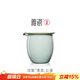 雅瓷汝窯茶具公道杯陶瓷泡茶分茶器公道杯開(kāi)片可養天青色汝瓷清流公道 汝窯清流公道
