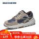 斯凱奇（Skechers）秋季男鞋輕便機能怪獸鞋系列潮流老爹鞋舒適百搭日常運動(dòng)休閑鞋