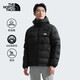 北面（The North Face）男款羽絨服Hydrenalite戶(hù)外運動(dòng)防潑水保暖600蓬鵝絨連帽外套7W7G