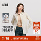 森馬（Semir）長(cháng)袖襯衫女冬中長(cháng)款寬松純棉燈芯絨純色襯衣通勤上衣101724105001