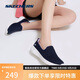 斯凱奇（Skechers）女鞋秋季網(wǎng)面健步鞋懶人一腳蹬輕便百搭軟底休閑運動(dòng)鞋15637