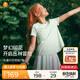 moodytiger【仙女家族】女童短袖T恤速干吸汗夏季兒童高彈柔軟印花運(yùn)動(dòng)上衣