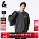 杰克·瓊斯（JACK&JONES） 秋季純棉舒適時(shí)尚胸前植絨字母上衣百搭長(cháng)袖T恤男裝225402005