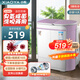 小鴨迷你雙桶洗衣機家用小型雙缸半自動(dòng)嬰兒童洗脫兩用 3.5公斤紫色【臭氧除菌+洗脫兩用+不銹鋼脫水桶】