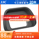 JJC 相機取景器眼罩 適用于索尼A6300 A6000 A6100 NEX-6 NEX-7 替代FDA-EP10 護目鏡配件