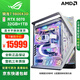 華碩（ASUS）ROG全家桶創(chuàng)世神GR701白色主機(jī)9800X3D 5080白火神5070Ti 5060Ti顯卡千幀電競(jìng)游戲直播DIY組裝電腦 一：R7 9800X3D+RTX5070
