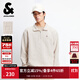 杰克·瓊斯（JACK&JONES）男裝25年秋冬季衛衣男肌理提花寬松長(cháng)袖拉鏈半高領(lǐng)套頭休閑打底衫 078月光灰 拉鏈領(lǐng) 預售11月19日發(fā)貨 L （180）
