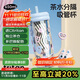 炊大皇吸管杯水杯女高顏值2025便攜可愛(ài)tritan隨行果汁杯果凍藍650ml