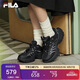 FILA 斐樂官方女鞋魚刺4代老爹鞋運動鞋2025年增高鞋休閑鞋