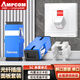 安普康（AMPCOM）光纖面板插座 單口86型電信級SC單工單芯單模光纖跳線(xiàn)光纜尾纖耦合器法蘭對接墻壁母座AM86SC01