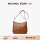MICHAEL KORS邁克高仕 MK【兩件折上折】 Kensington 女士大號Hobo包斜挎包 牛皮棕  230 大號