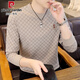皮爾卡丹（pierre cardin）輕奢男士圓領(lǐng)長(cháng)袖t恤2025春秋季新款潮牌衛衣內搭上衣高端打底衫 3373卡其 常規 XL 125斤左右