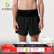 Flipbelt 飛比特空氣褲3.0男士腰包短褲透氣跑步運動褲5英寸 經(jīng)典黑 M 