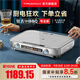 鈦古IHBBQ多功能料理鍋機電煮鍋?lái)n式烤肉爐電火鍋烤盤(pán)多用途鍋煎炸煮燉多功能鍋 5L 曜石銀專(zhuān)業(yè)版深淺三件套