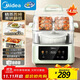 美的（Midea）電燉鍋電蒸鍋電火鍋電燉盅煲湯輔食燕窩14.8L隔水燉0涂層不銹鋼內膽 燉蒸煮一體多功能鍋 DZC18J56