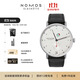 NOMOS格拉蘇蒂Metro1101德國進口手動機械德表日歷顯示男士腕表輕奢