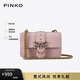 PINKO【品高】女包做舊金屬牛皮鏈條包燕子包教師節禮物100058A0F1
