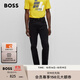 BOSS博斯男士常規版型舒適彈性牛仔褲 003-黑色 L （3332）