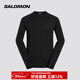 薩洛蒙（Salomon）男款 戶(hù)外運動(dòng)柔軟舒適保暖長(cháng)袖T恤衛衣 SNTIAL LIGHTWARM CN 深黑色 C26038 L