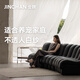 金蟬 【可定制】窗簾紗白色現代簡(jiǎn)約透光不透人客廳陽(yáng)臺窗紗 幻影紗 幻影紗 1米用料價(jià)格(掛鉤/打孔免費加工) 米
