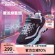 Skechers斯凱奇學(xué)生童鞋熊貓鞋男女童運(yùn)動(dòng)鞋老爹鞋魔術(shù)貼休閑跑鞋996212L