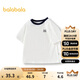 巴拉巴拉童裝T恤兒童短袖2024男童夏裝女童上衣簡(jiǎn)約百搭208224117224