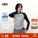 森馬（Semir）[商場(chǎng)同款]長(cháng)袖T恤女短款修身收腰2025吸濕速干秋裝101525101002