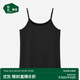 松山棉店商場(chǎng)同款小薄荷天絲女士背心女薄荷涼感夏內搭外穿背心 吊帶-黑色 M （推薦95-110斤）