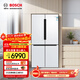 博世（BOSCH）冰箱 605L大容量十字對開(kāi)門(mén) 四開(kāi)門(mén)變頻家用冰箱 一級能效 風(fēng)冷無(wú)霜 5mm安心嵌入 以舊換新 大白鯨KMF61A20TI 精細分儲