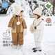 考拉鼻鼻嬰兒羽絨服連體衣寶寶滑雪服戶(hù)外防風(fēng)保暖羽絨衣雪地機甲